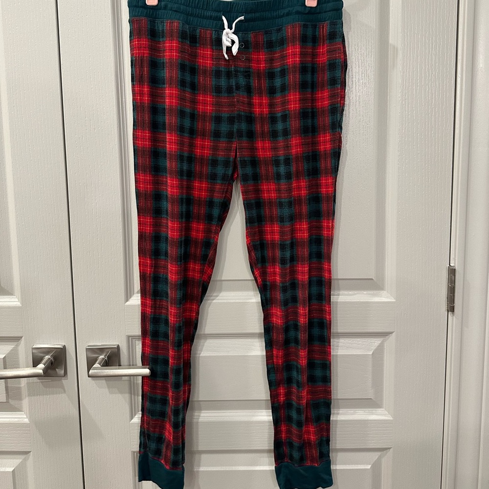 Little Sleepies Women’s Tartan Pajama Pants, Size M